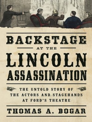 cover image of Backstage at the Lincoln Assassination